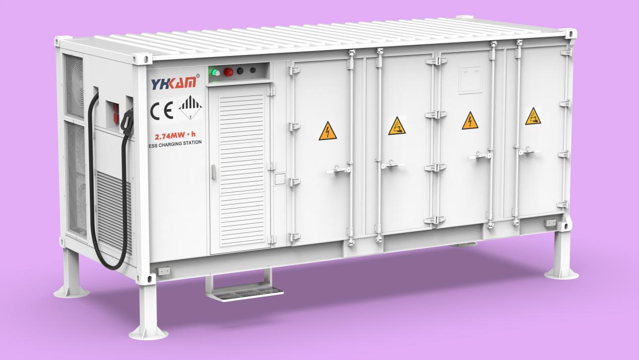 2.74MW·h岸基儲能式充電站